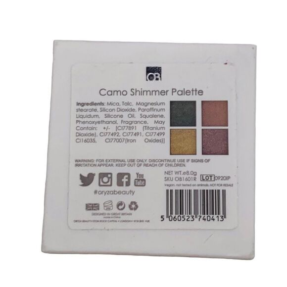 3/$20💘 Oryza Beauty Camo Shimmer Palette - Picture 8 of 11